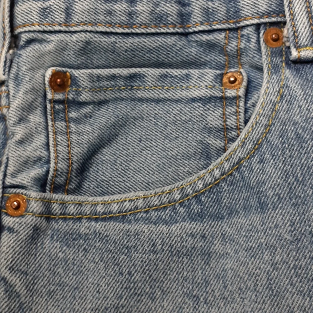 Levi's 517 Medium Blue Bootcut Blue Jeans Size W36 L34 - Picture 16 of 16